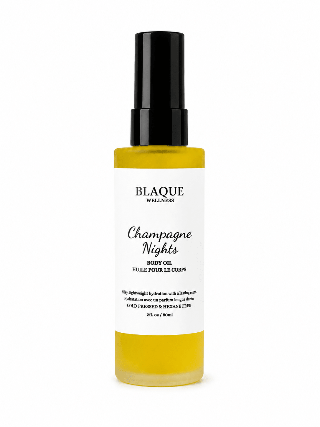 Champagne Nights (Scented Body Oil) - Luxurious & Long-Lasting - Blaque Wellness