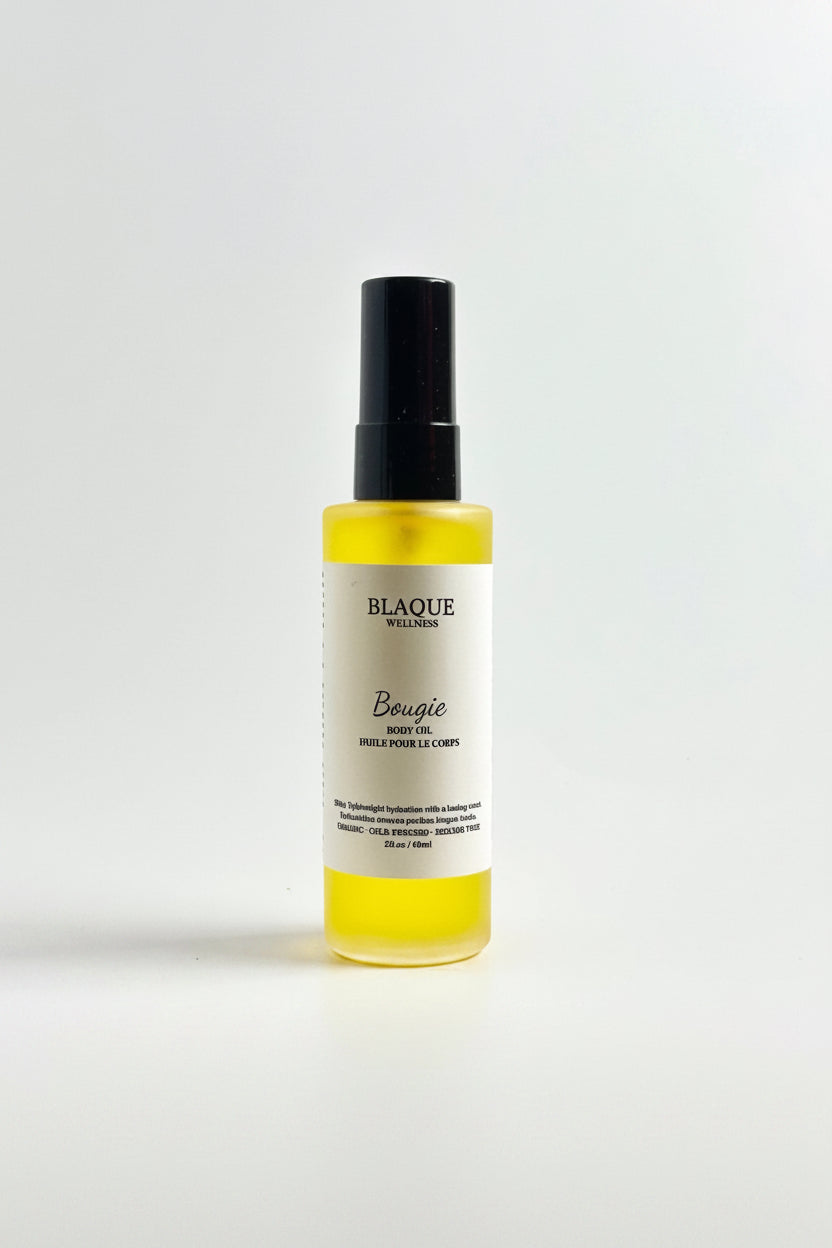 Bougie (Scented Body Oil) - Luxurious & Long - Lasting - Blaque Wellness