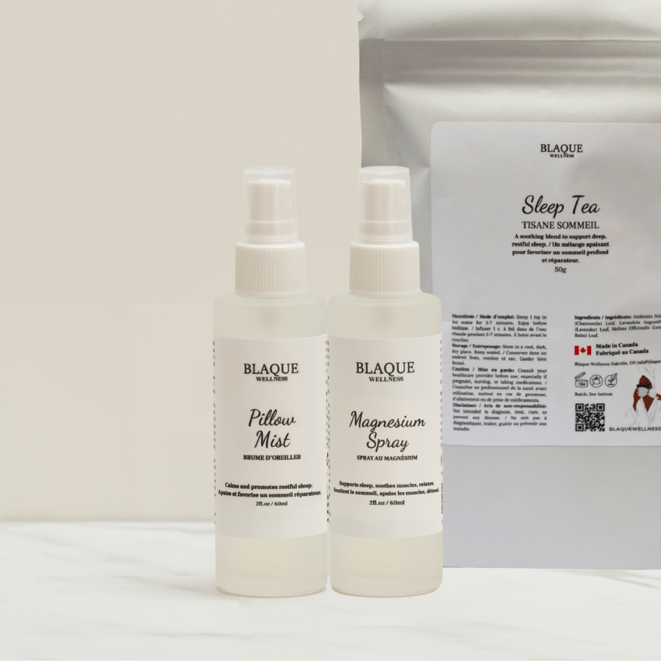 Sleep BUNDLE - Calm Your Mind & Body - Blaque Wellness