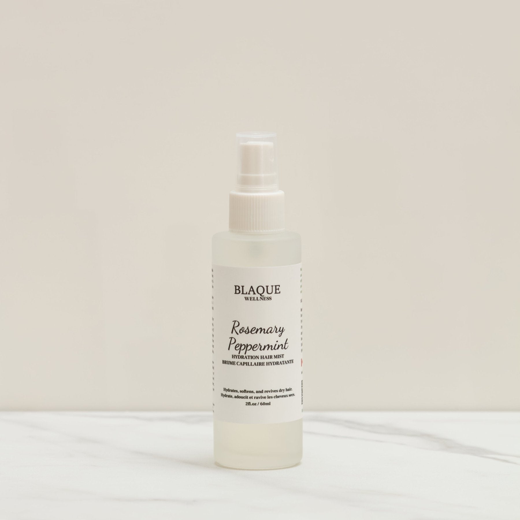 Hair Mist (Rosemary & Peppermint) - Restore Hair & Scalp - Blaque Wellness