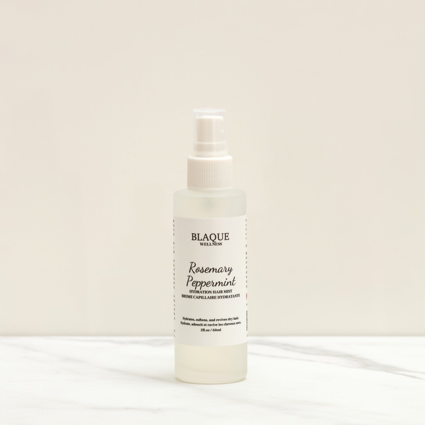 Hair Mist (Rosemary & Peppermint) - Restore Hair & Scalp - Blaque Wellness