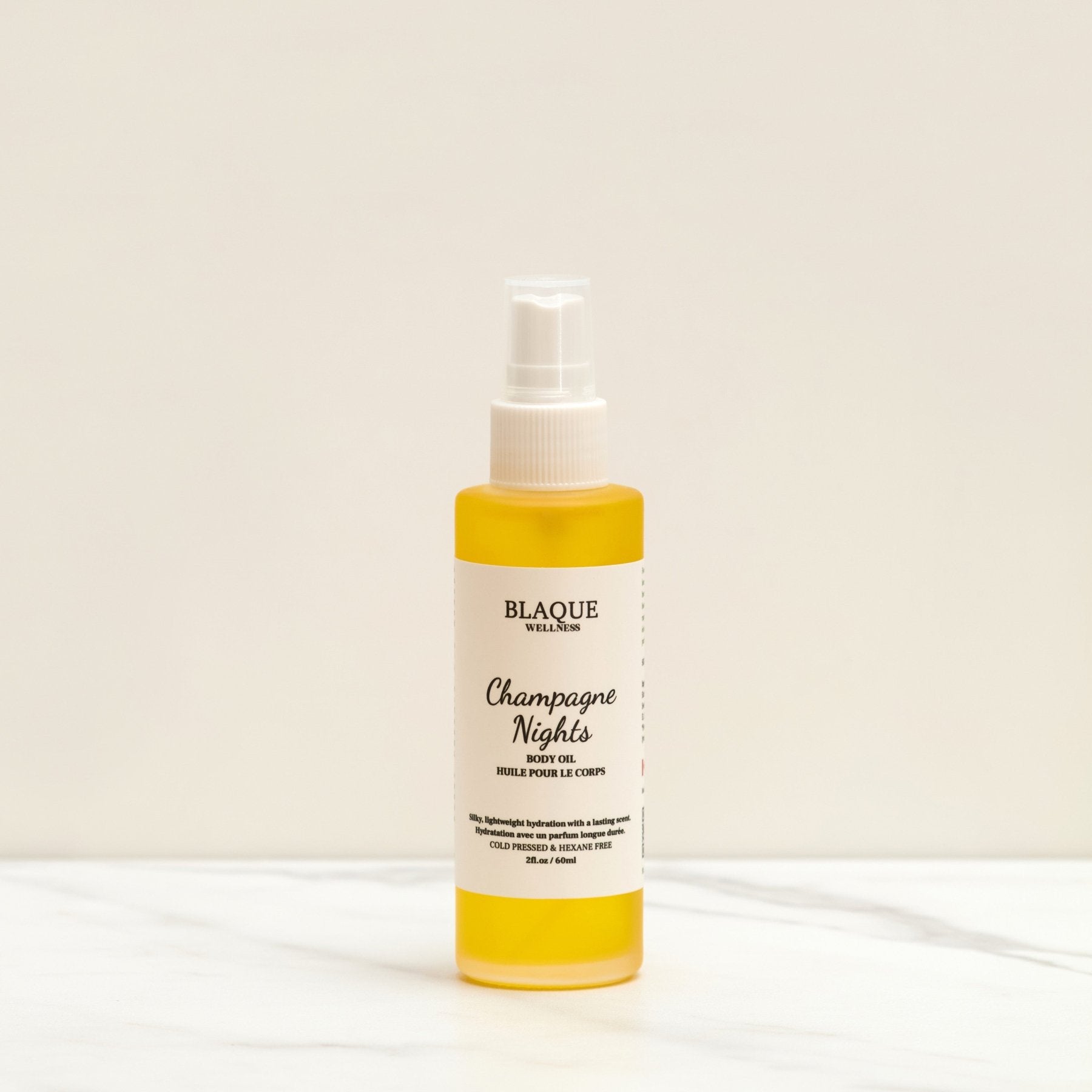 Champagne Nights (Scented Body Oil) - Luxurious & Long - Lasting - Blaque Wellness