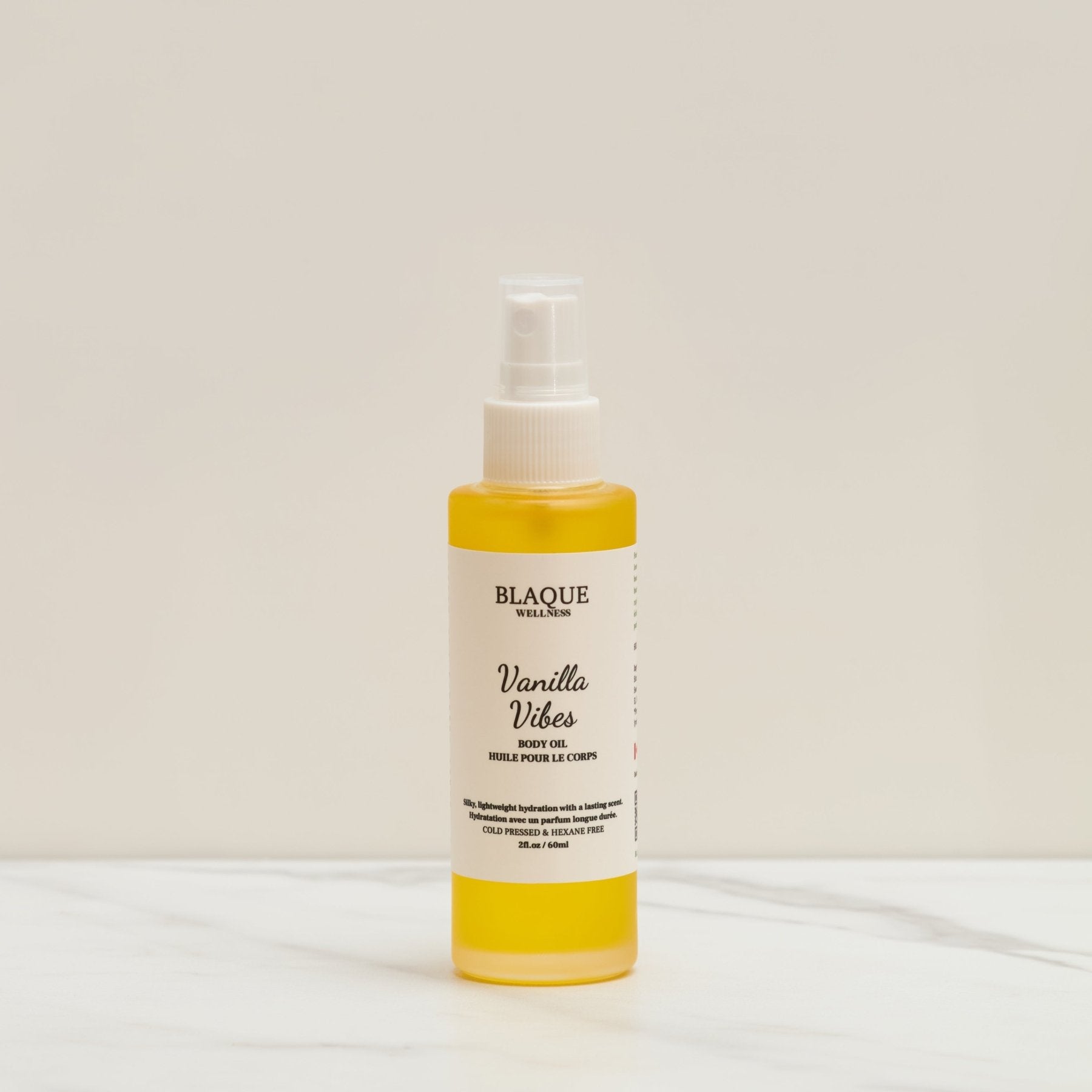 Vanilla Vibes (Scented Body Oil) - Luxurious & Long - Lasting - Blaque Wellness