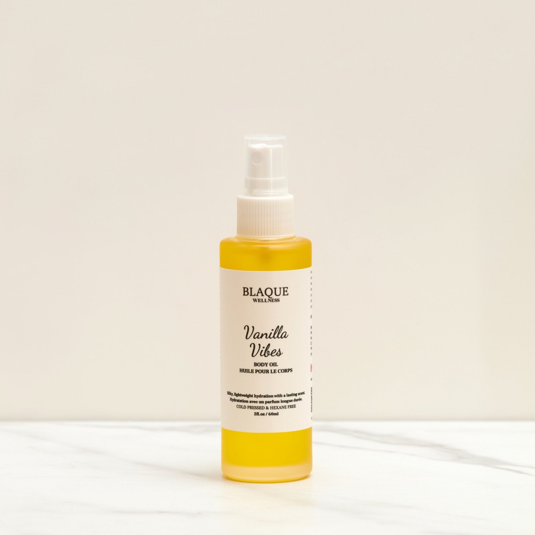 Vanilla Vibes (Scented Body Oil) - Luxurious & Long - Lasting - Blaque Wellness
