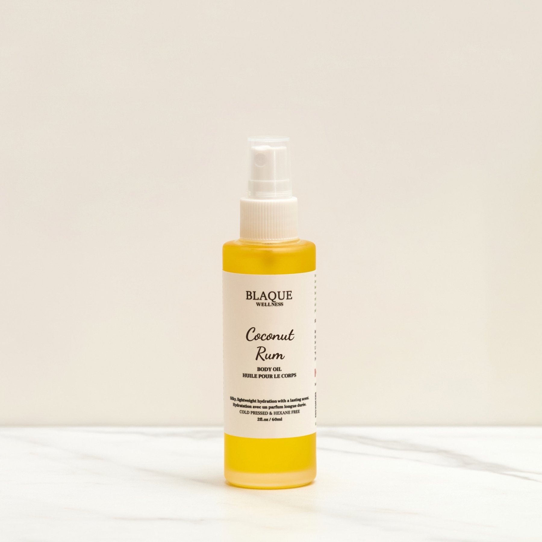 Coconut Rum (Scented Body Oil) - Luxurious & Long - Lasting - Blaque Wellness