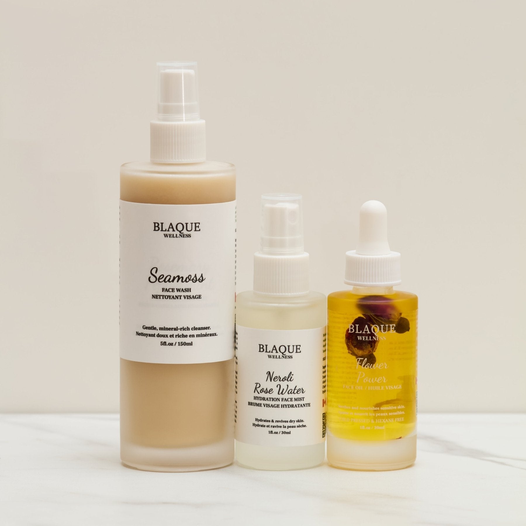 Simple Face BUNDLE - Effective Skincare Routine - Blaque Wellness