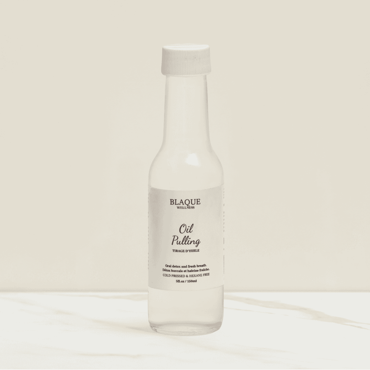Oil Pulling - Oral Health & Stain Removal - Blaque Wellness