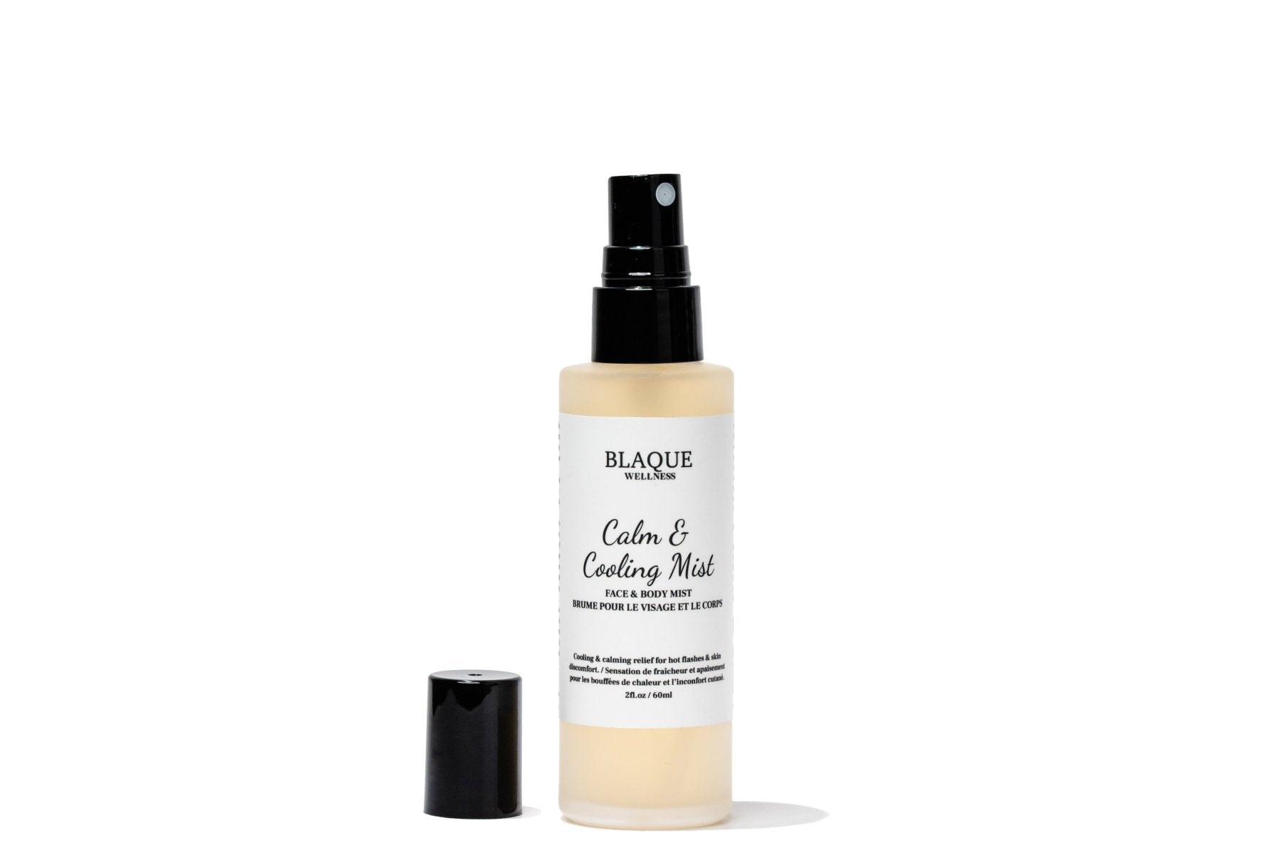 Calm & Cooling Mist - Relief for Flushed Skin, Hormonal Heat & Inflammation - Blaque Wellness