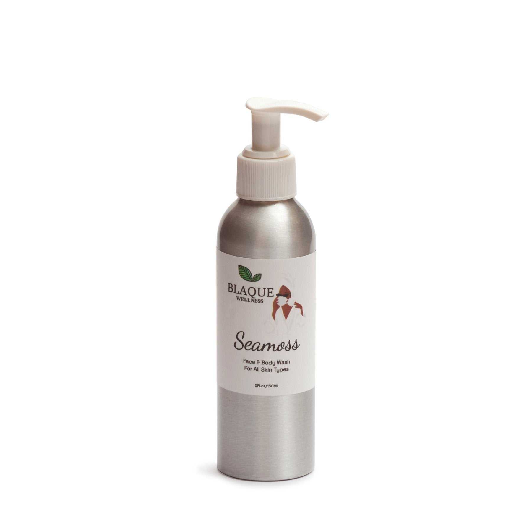 Seamoss Face & Body Wash – Mineral - Rich Cleanser for Brighter, Balanced Skin - Blaque Wellness