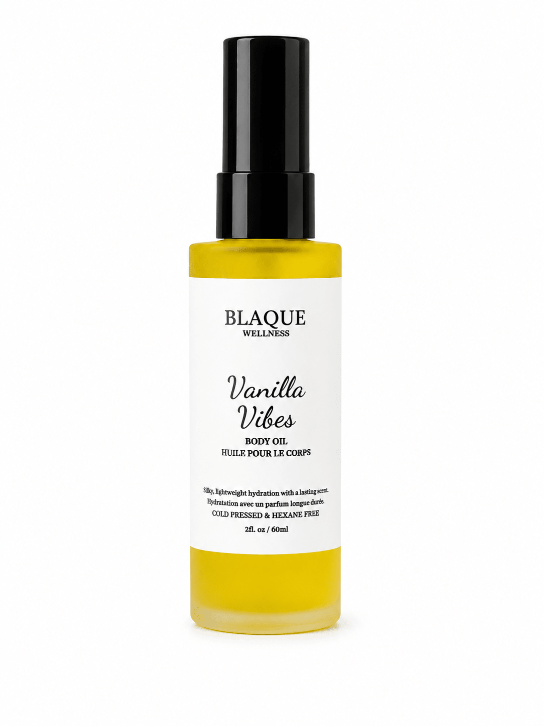 Vanilla Vibes (Scented Body Oil) - Luxurious & Long-Lasting - Blaque Wellness