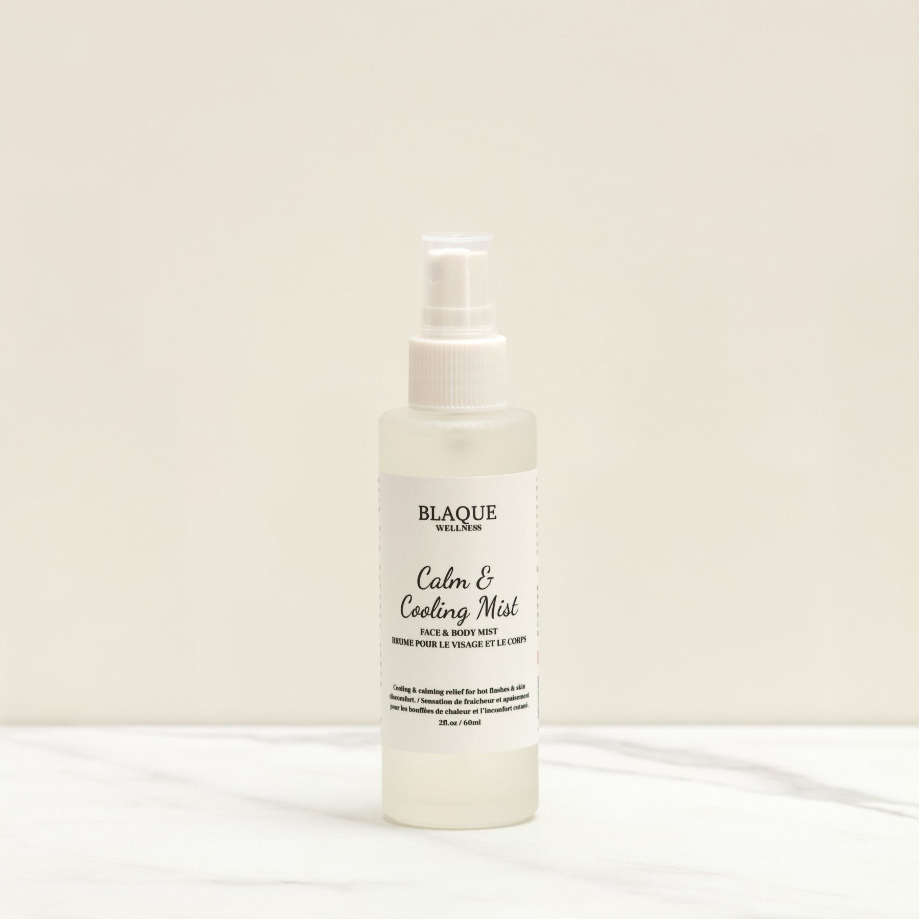 Calm & Cooling Mist - Relief for Flushed Skin, Hormonal Heat & Inflammation - Blaque Wellness