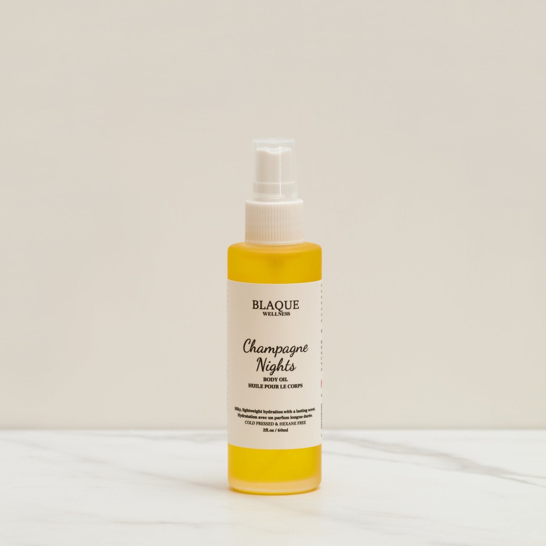 Champagne Nights (Scented Body Oil) - Luxurious & Long - Lasting - Blaque Wellness