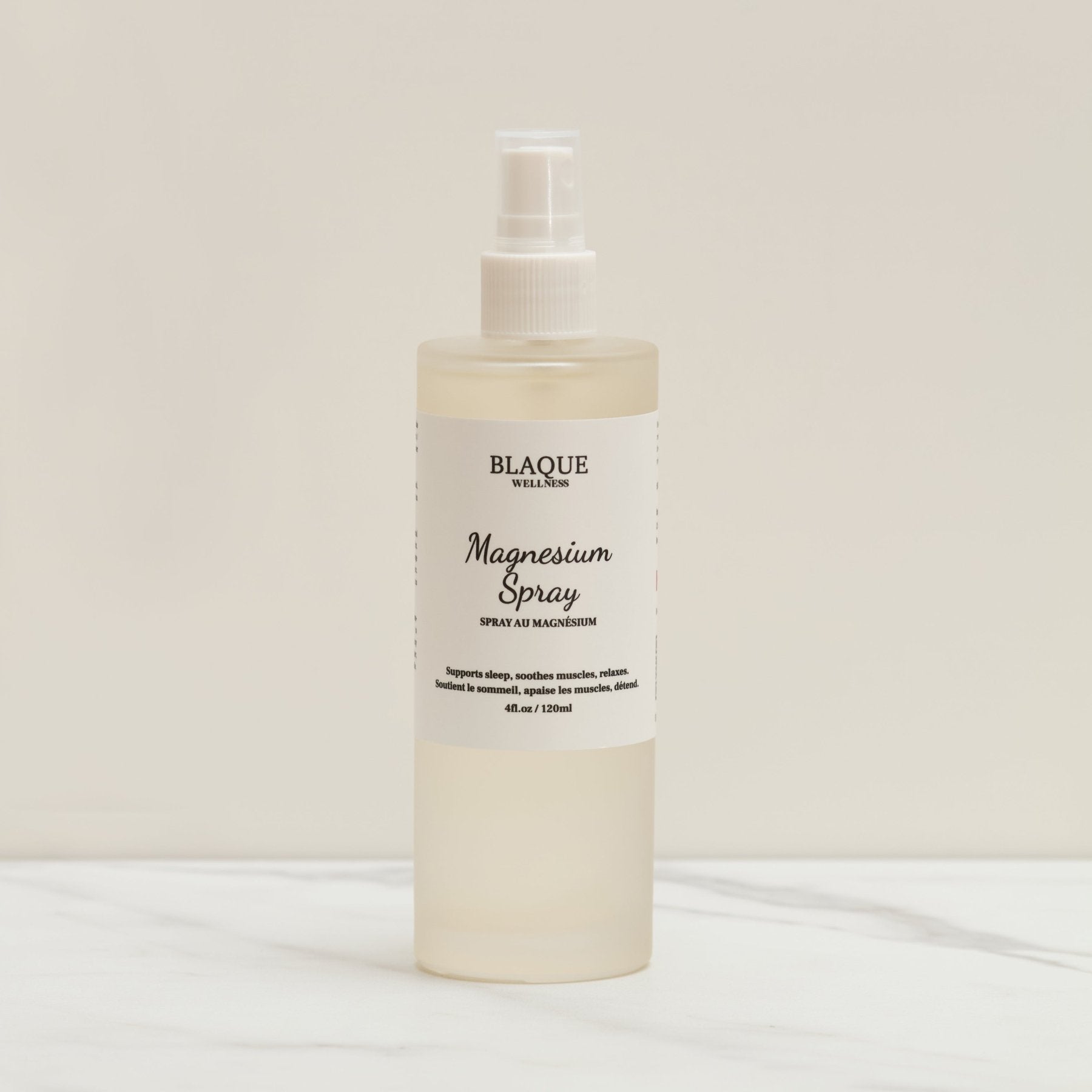 Magnesium Spray – Natural Relief for Stress, Sleep & Muscle Tension - Blaque Wellness