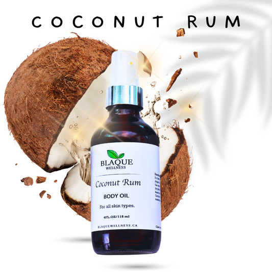 4oz Coconut Rum Body Oil